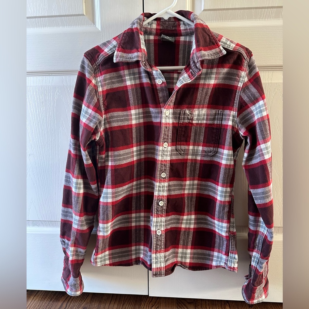 Abercrombie & Fitch Flannel Plaid Shirt